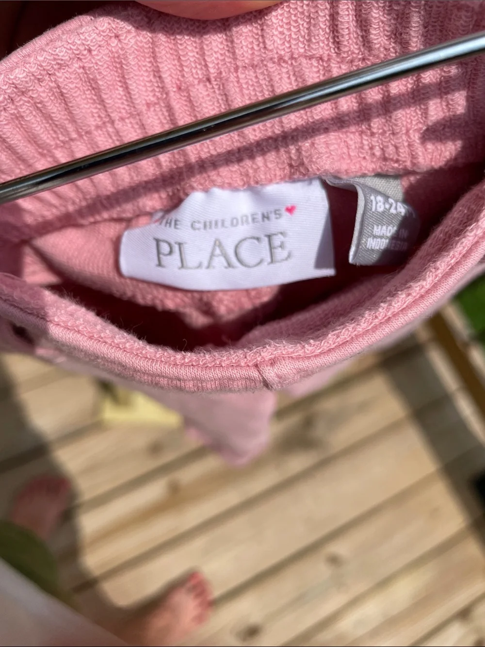 The Children's Place Light Pink Knit Pull-On Leggings
